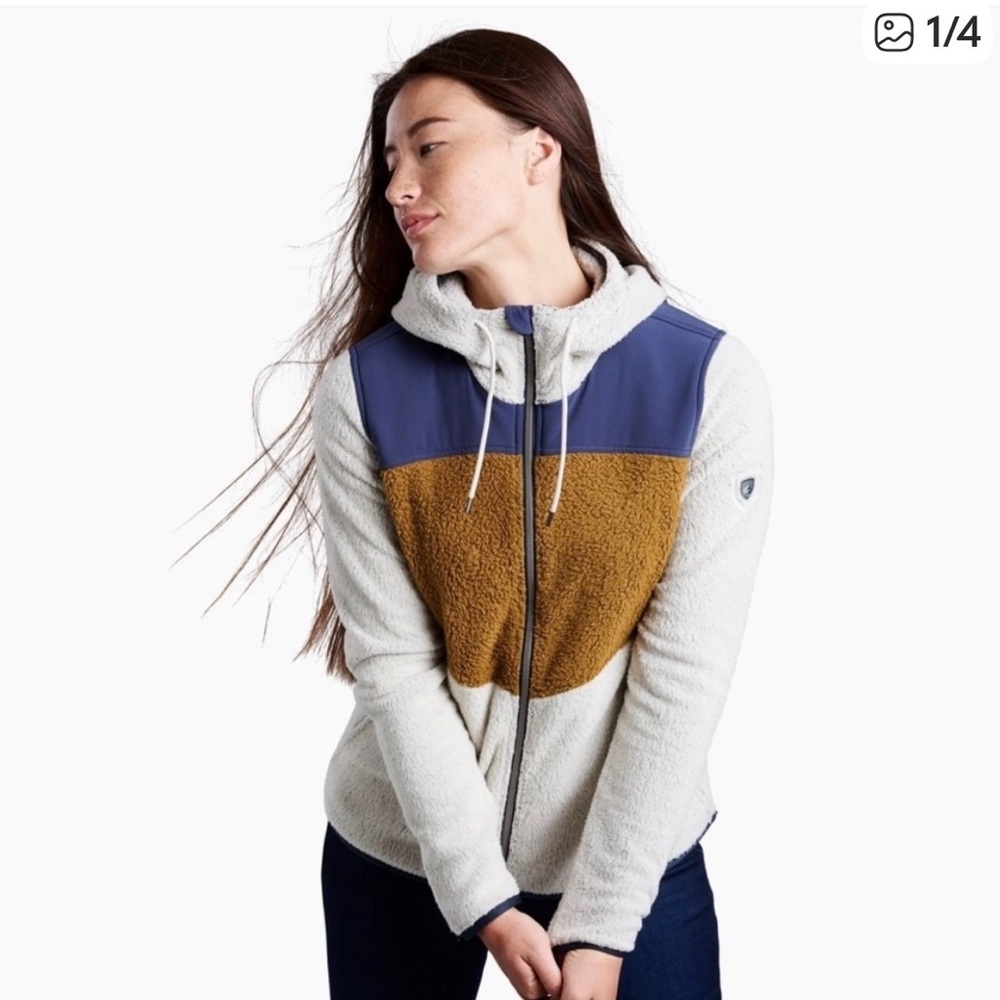 Kuhl Prism Hoody Jacket in Seasalt.